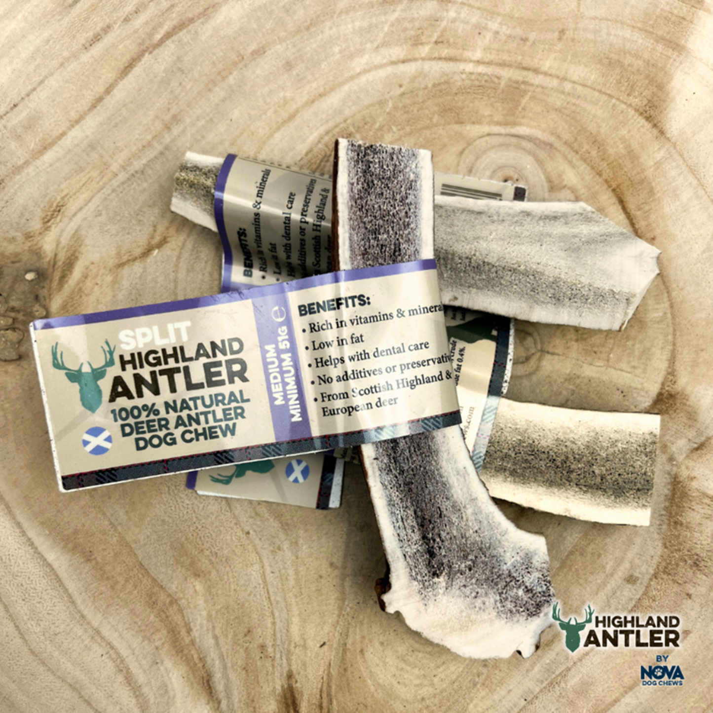 Highland Antler - Split Antlers