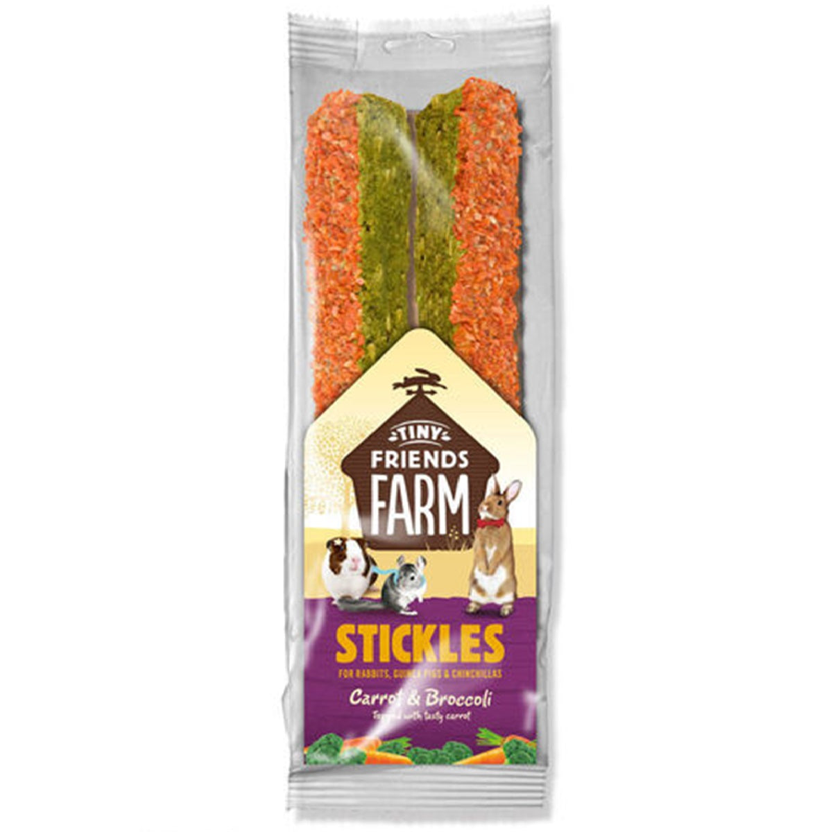 Tiny Friends Farm - Stickles Carrot & Broccoli (8 Packs)