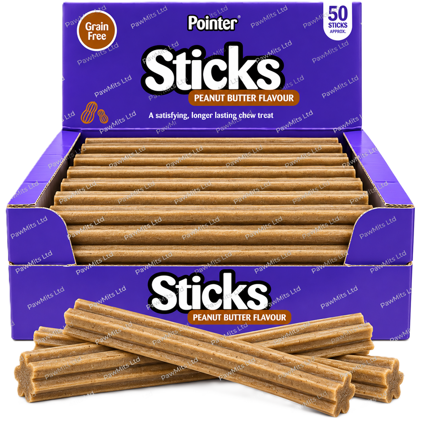 Pointer - Peanut Butter Sticks (Grain Free)