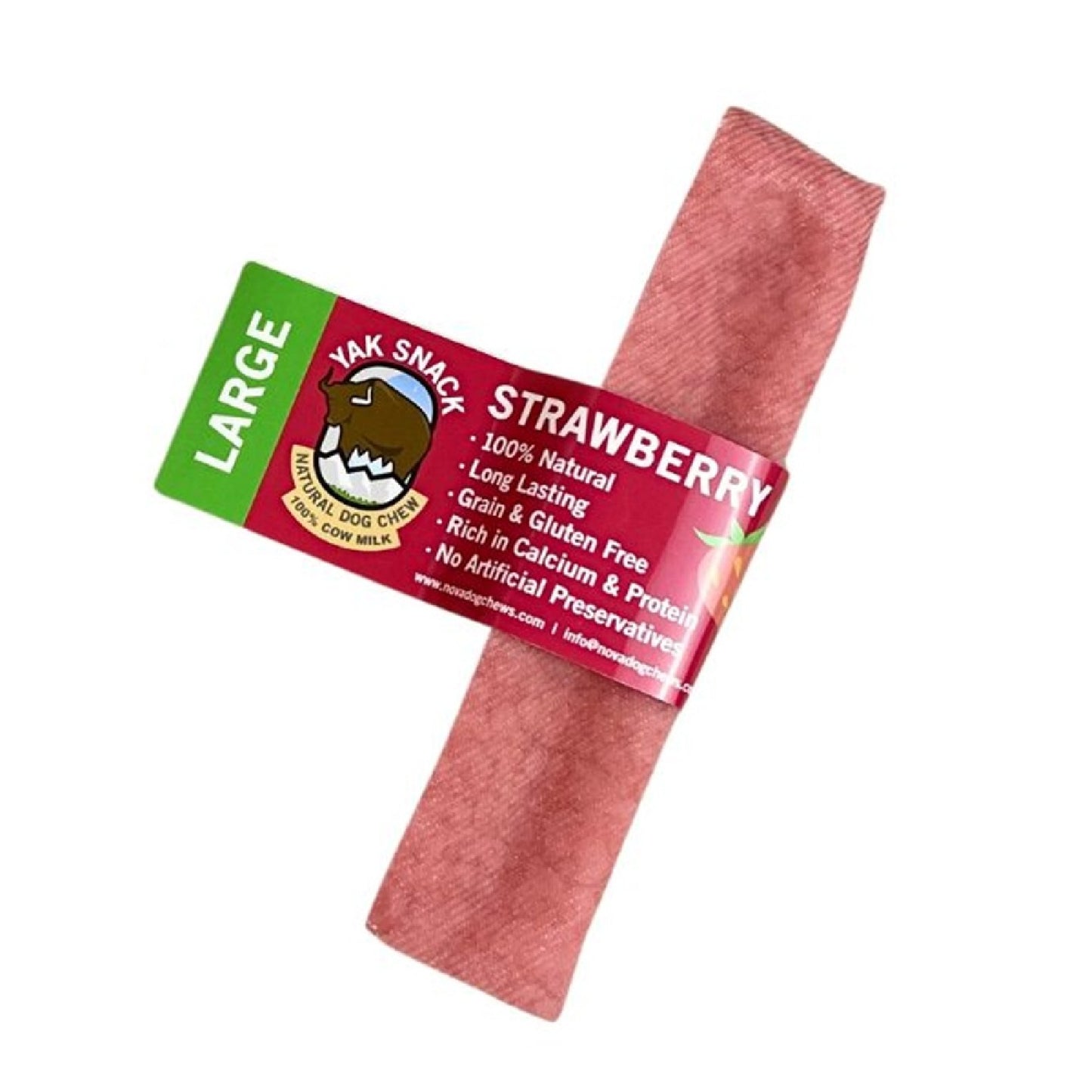 Yak Snack - Cheese Strawberry Dog Chews