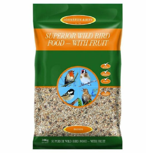 Johnston & Jeff - Superior Wild Bird Food with Fruit