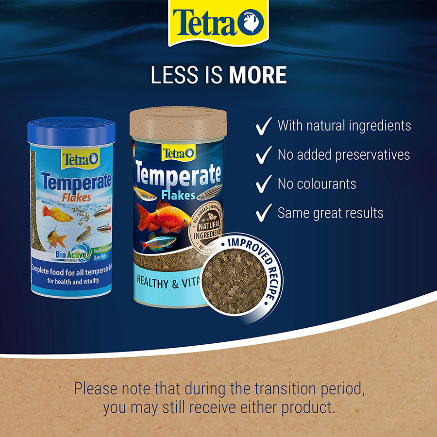 Tetra - Temperate Flakes (250ml)