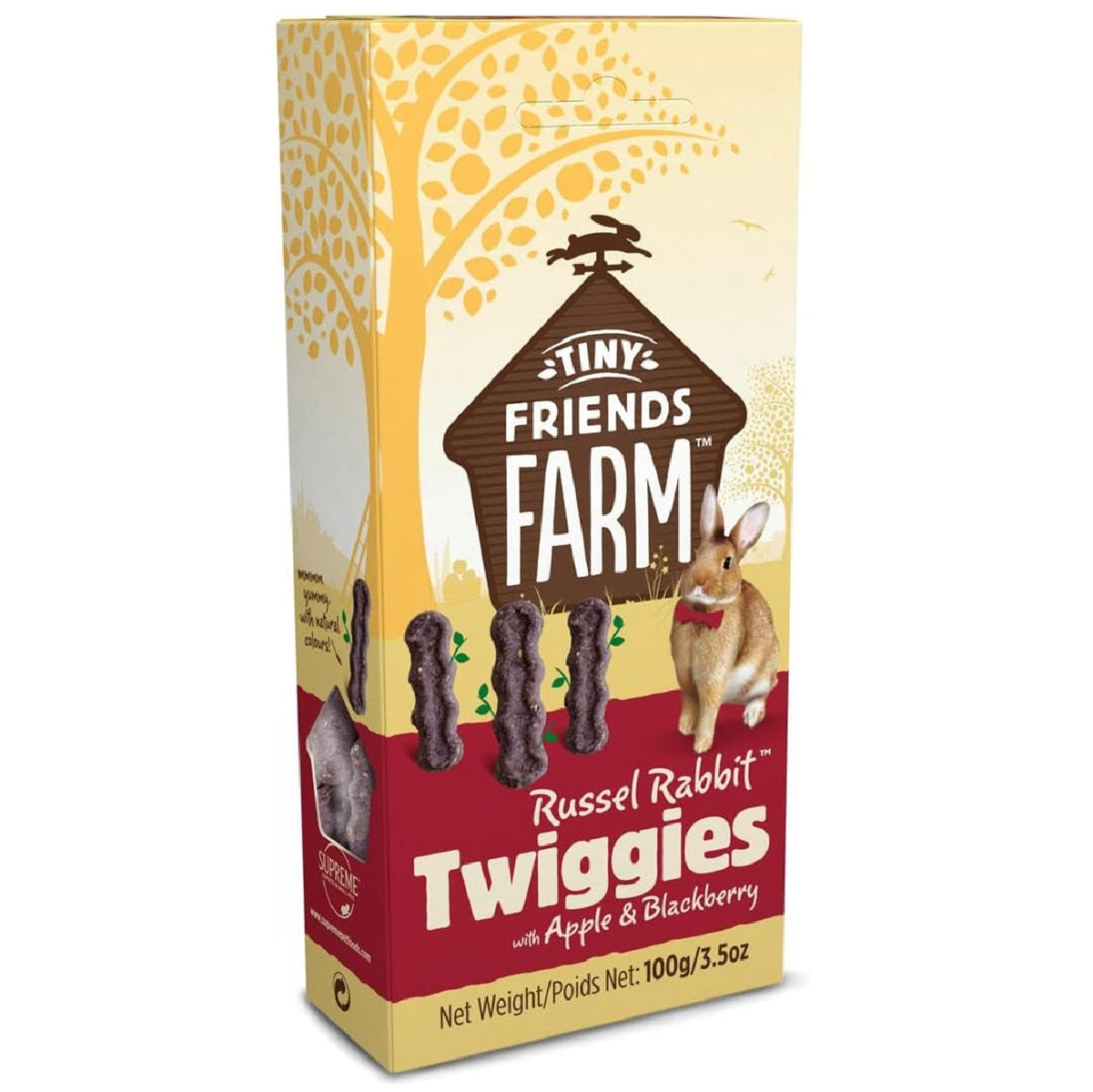 Tiny Friends Farm - Russel Rabbit Twiggies (100g)