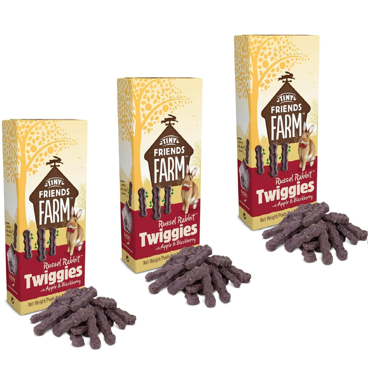 Tiny Friends Farm - Russel Rabbit Twiggies (100g)