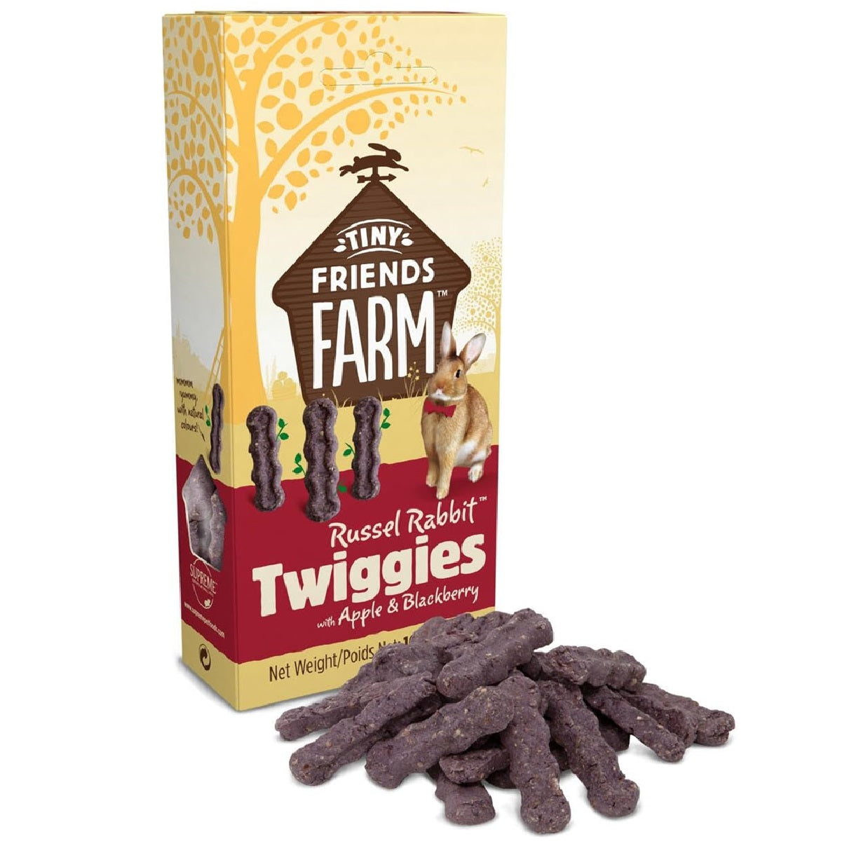 Tiny Friends Farm - Russel Rabbit Twiggies (100g)