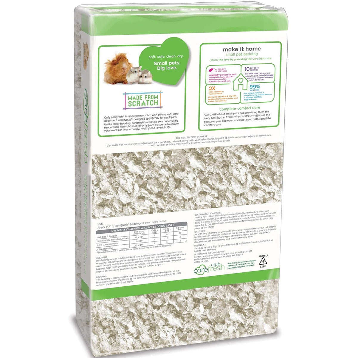 Carefresh - Ultra Bedding (10L)