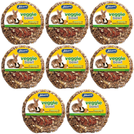 Johnsons - Veggie Bowl Animal Treats (8 x 150g)