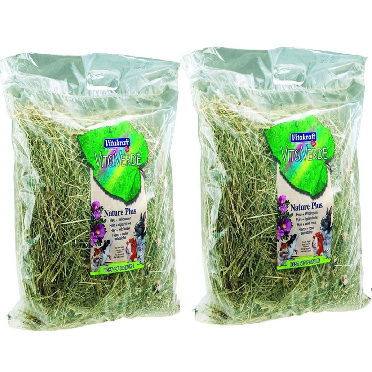 Vitakraft - Vita Verde Hay & Wild Rose (500g)