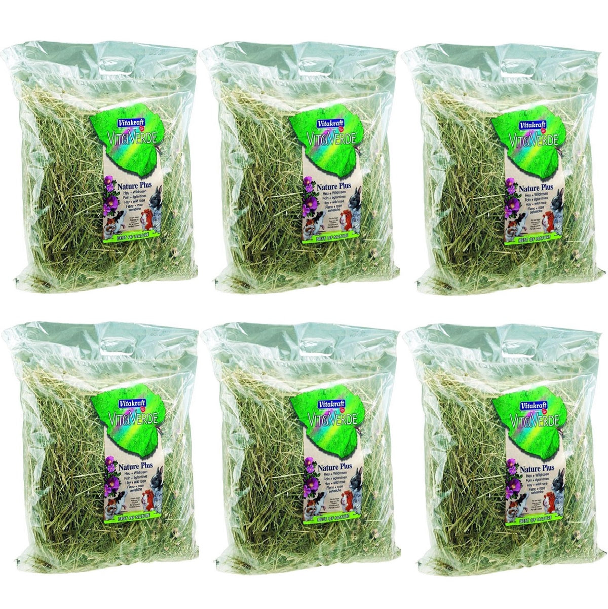 Vitakraft - Vita Verde Hay & Wild Rose (500g)