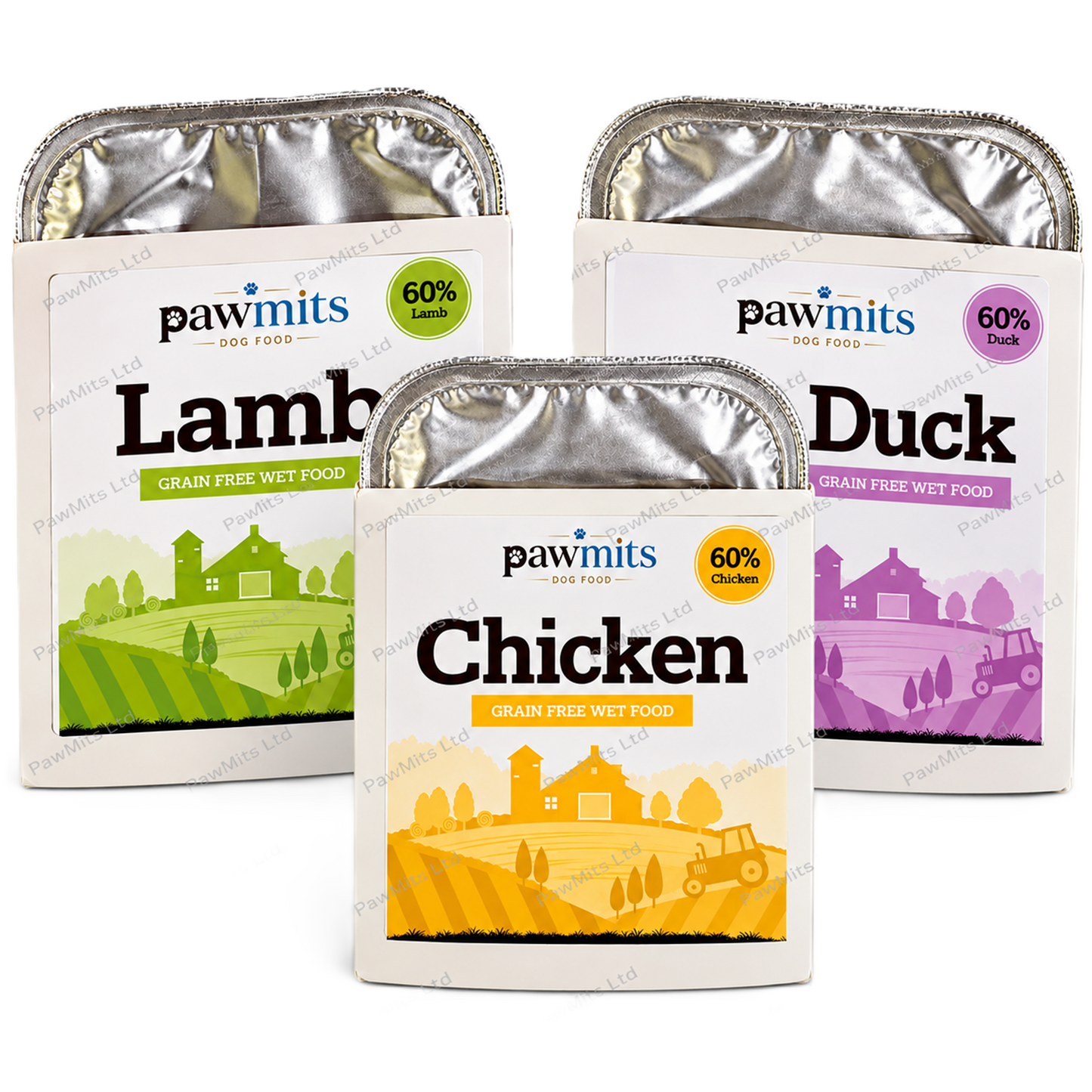 PawMits - Adult Mixed (Grain Free) 395g Trays