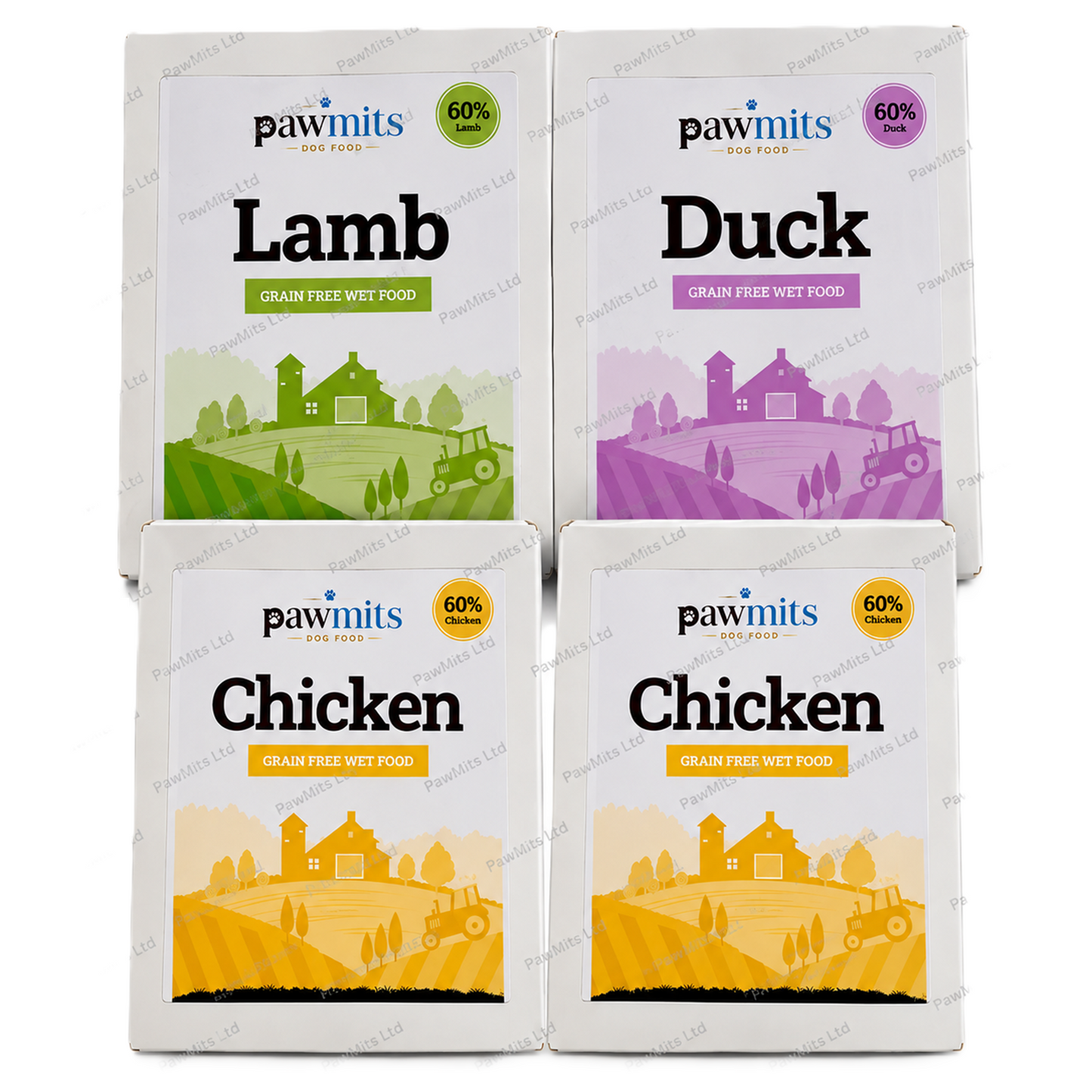 PawMits - Adult Mixed (Grain Free) 395g Trays