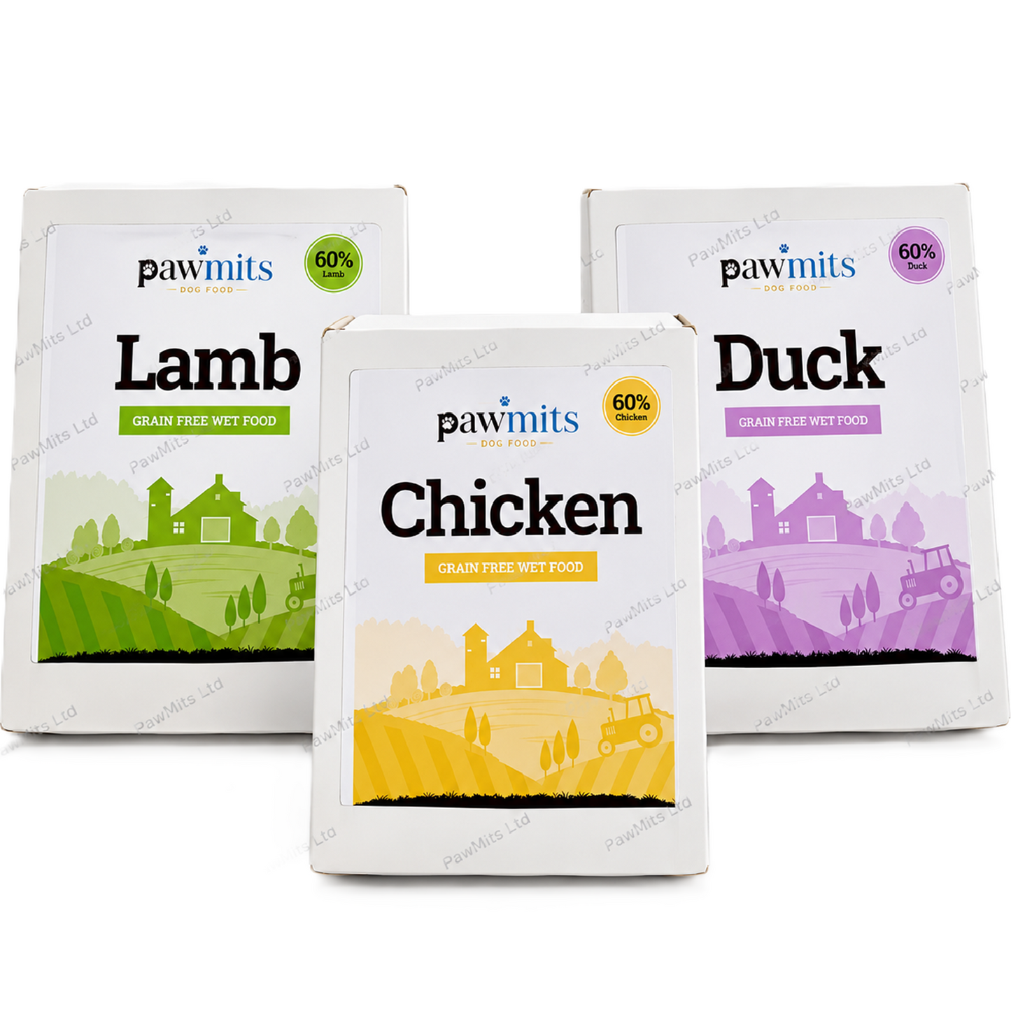 PawMits - Adult Mixed (Grain Free) 395g Trays