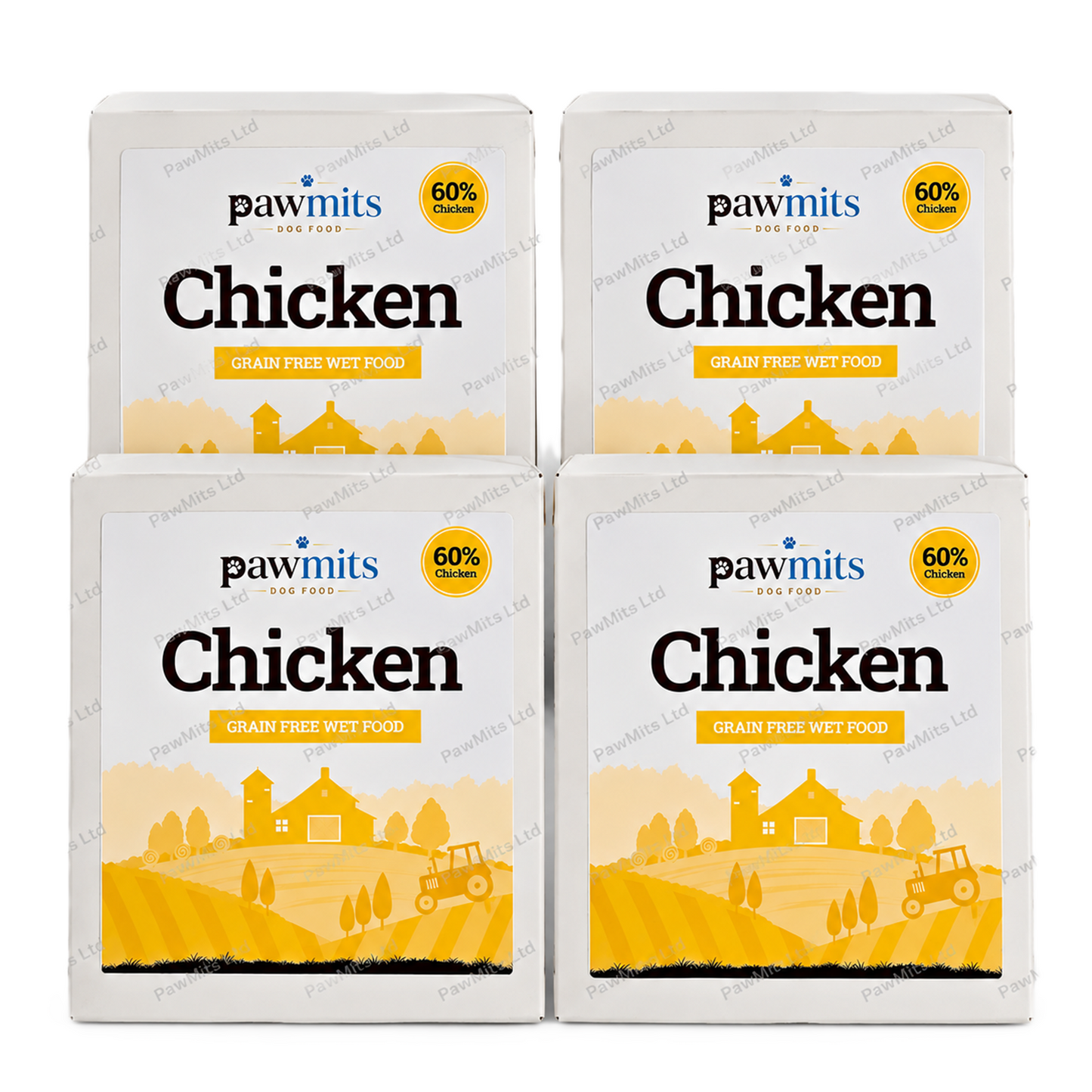 PawMits - Adult Chicken (Grain Free) 395g Trays