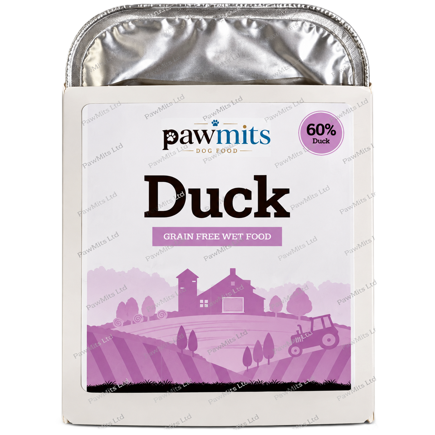 PawMits - Adult Duck (Grain Free) 395g Trays