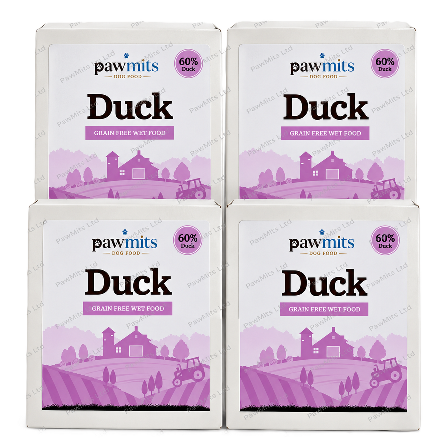 PawMits - Adult Duck (Grain Free) 395g Trays
