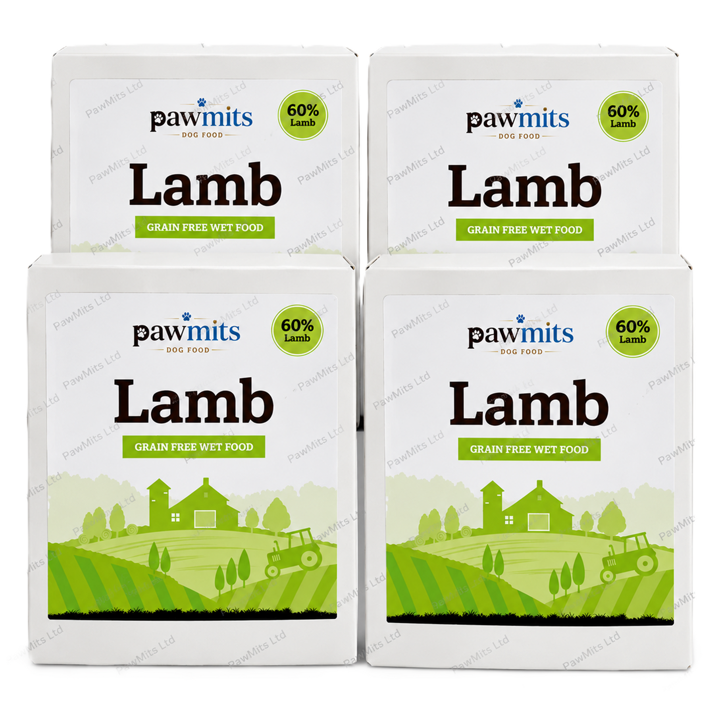 PawMits - Adult Lamb (Grain Free) 395g Trays