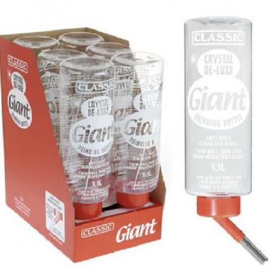 Classic - Giant Crystal Deluxe Drinking Bottle (1.1L)