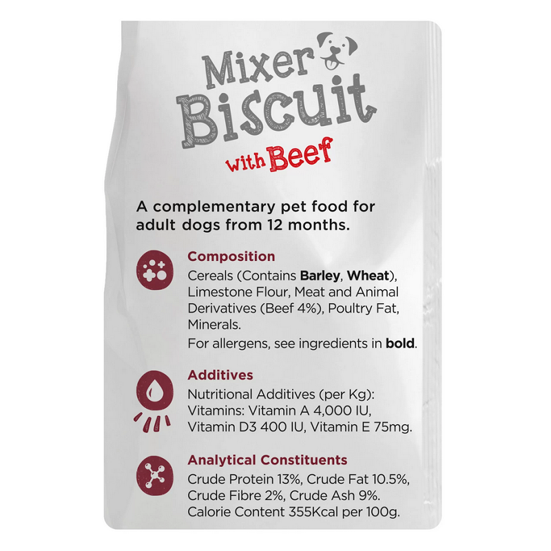 Webbox - Mixer Biscuit Beef (2kg)