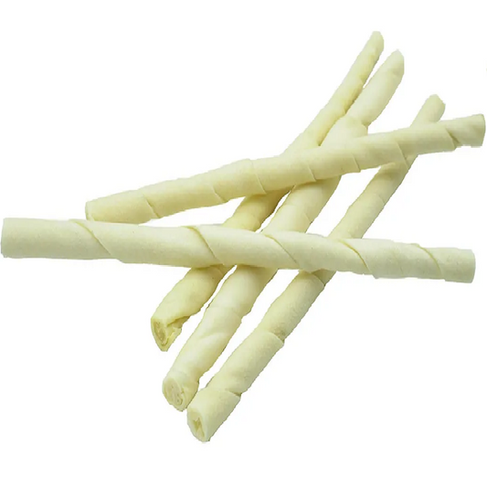 Classic - Rawhide 10" White Twists