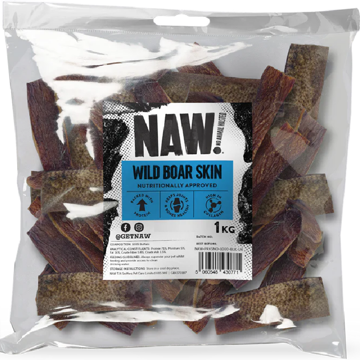 NAW! - Wild Boar Skin (1kg)