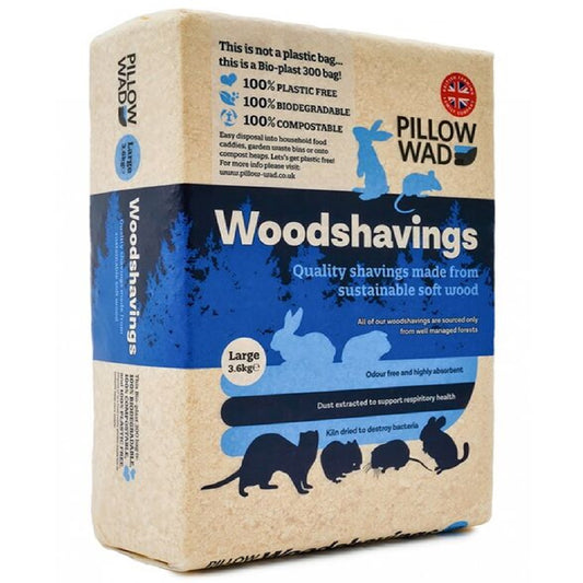 Pillow Wad - Woodshavings Bio (3.6kg)