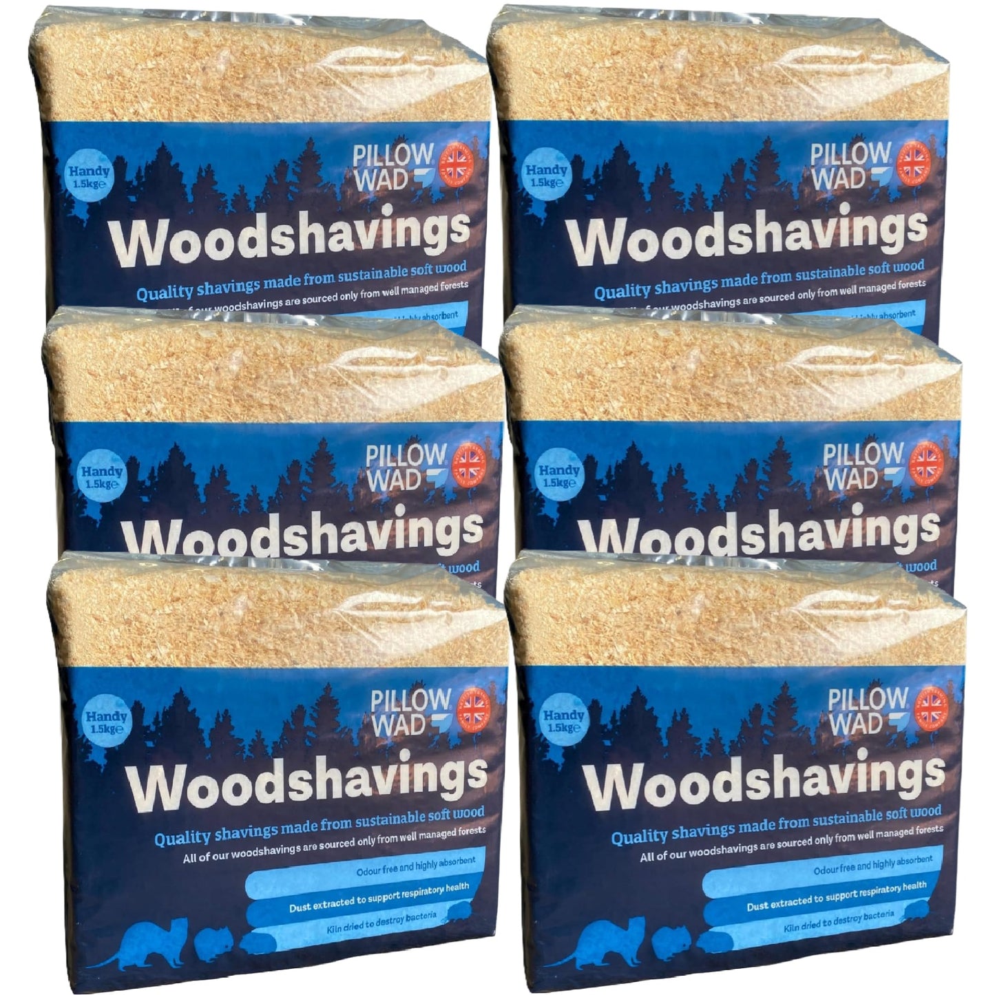 Pillow Wad - Woodshavings (1.5kg)
