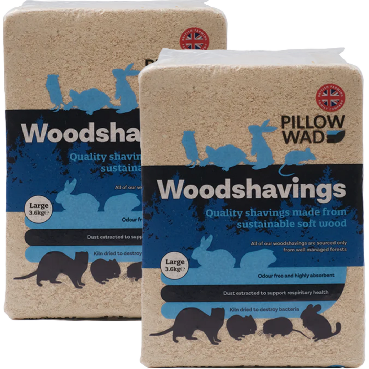 Pillow Wad - Woodshavings