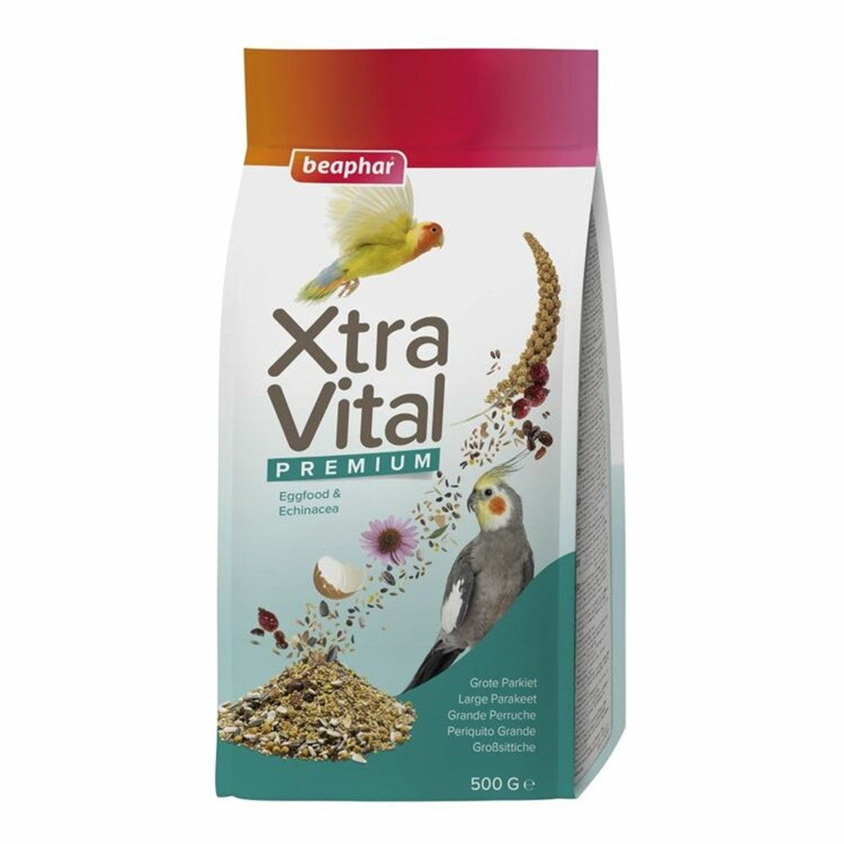 Beaphar - XtraVital Premium Large Parakeet (500g)