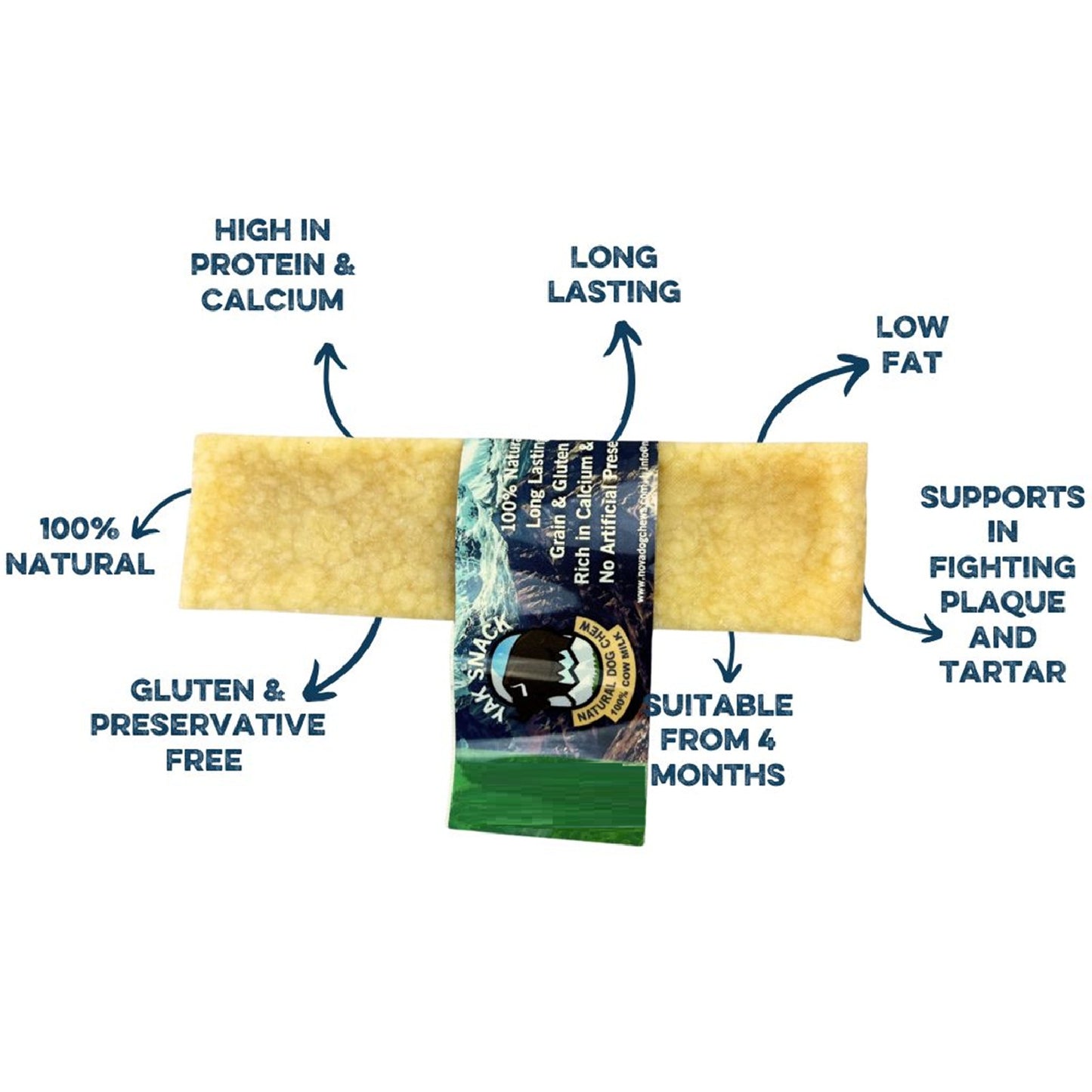 Yak Snack - Cheese Dog Chews