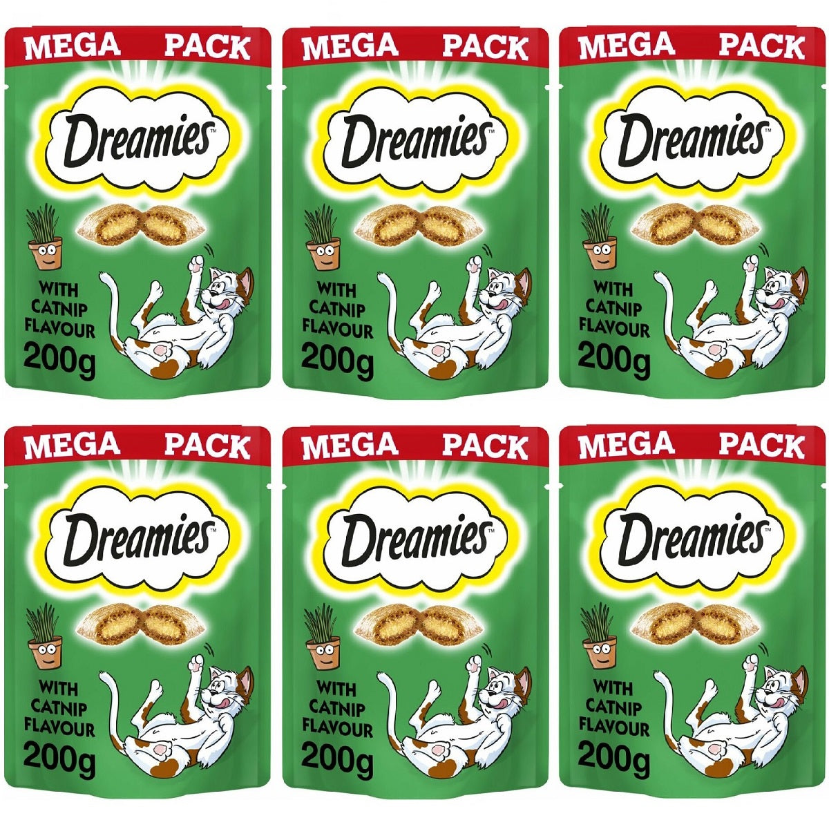 Dreamies - Mega Pack (6 x 200g)