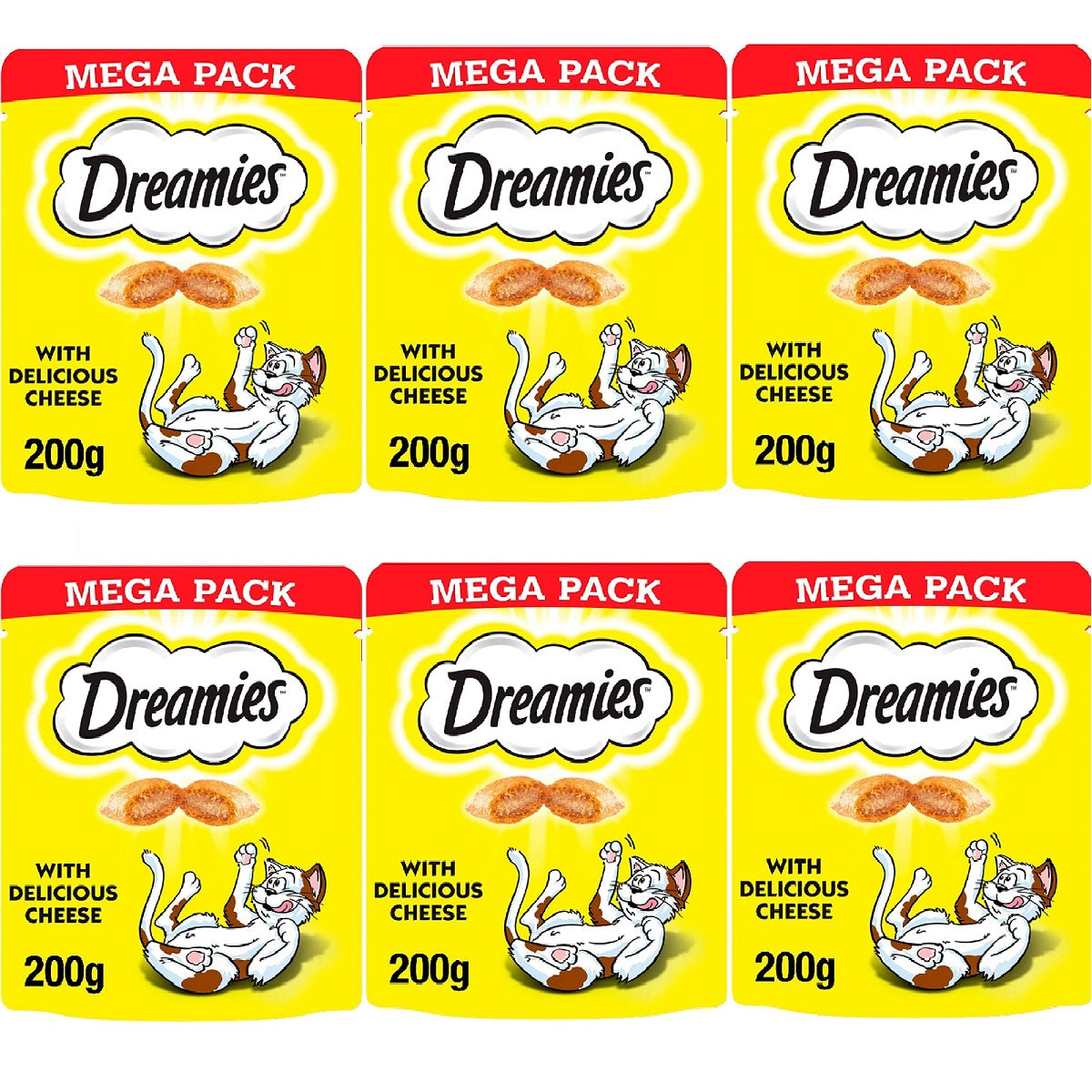 Dreamies - Mega Pack (6 x 200g)