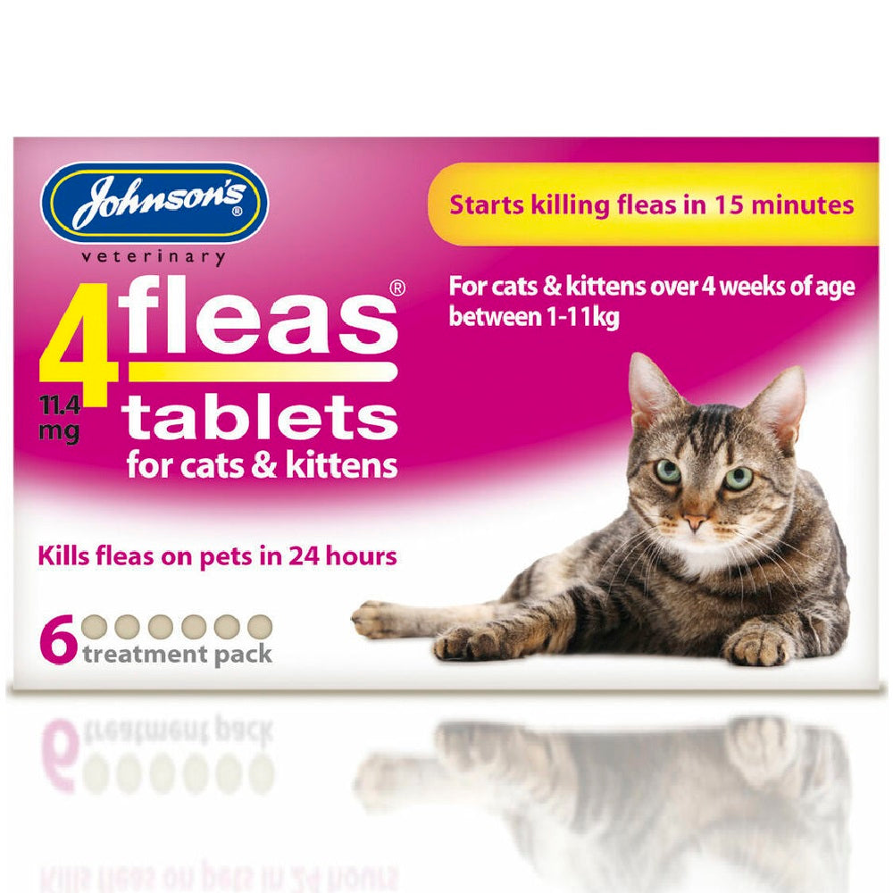 Johnson's - 4Fleas Cat Tablets