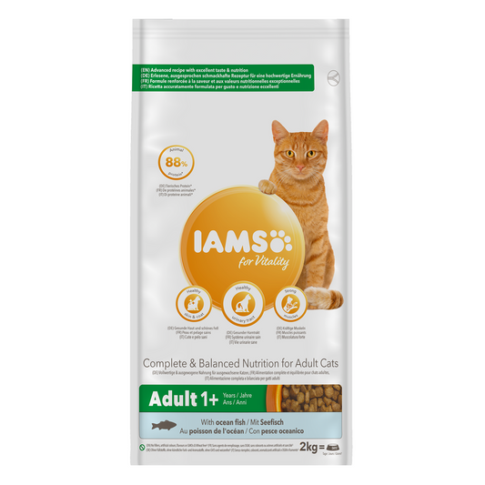 Iams - Adult Cat Fish (2kg)