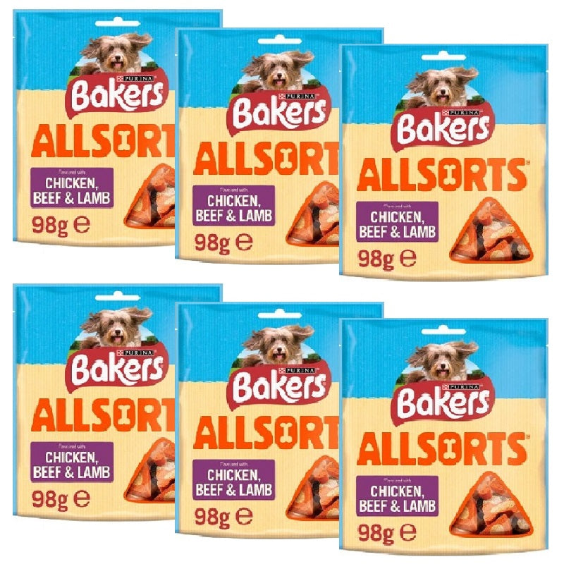 Bakers - Allsorts (6 x 98g)