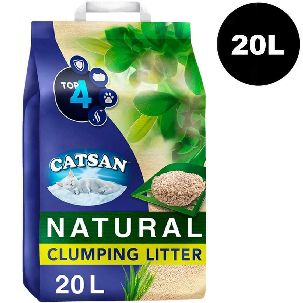 CATSAN - Natural Biodegradable Litter (20L)