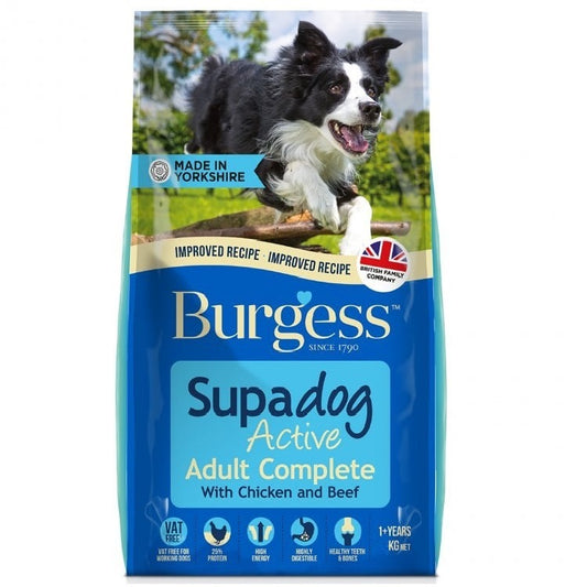 Burgess - Supadog Active (12.5kg)