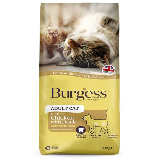 Burgess - Adult Cat Chicken with Duck