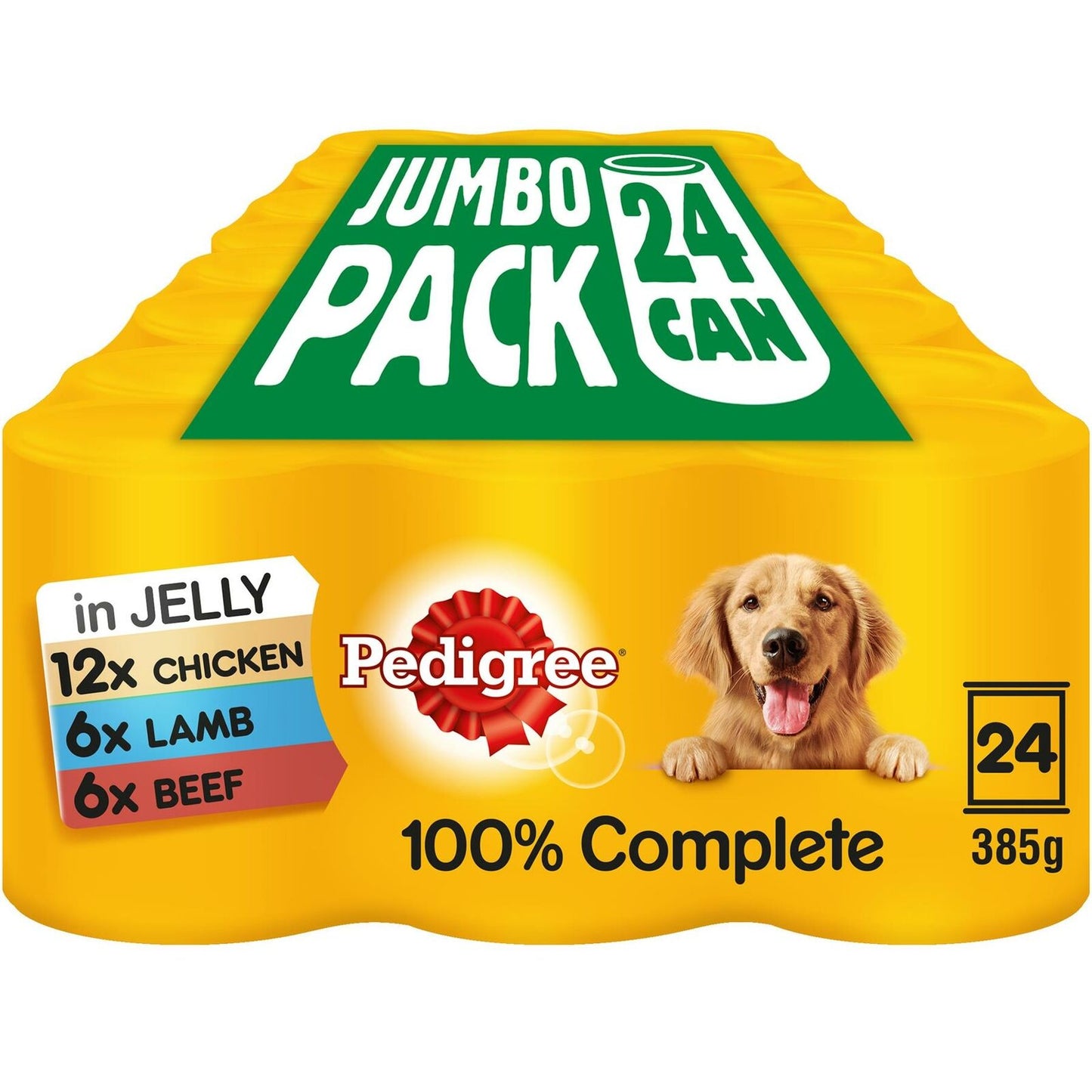 Pedigree - Mixed Selection in Jelly Tins (24 x 385g)