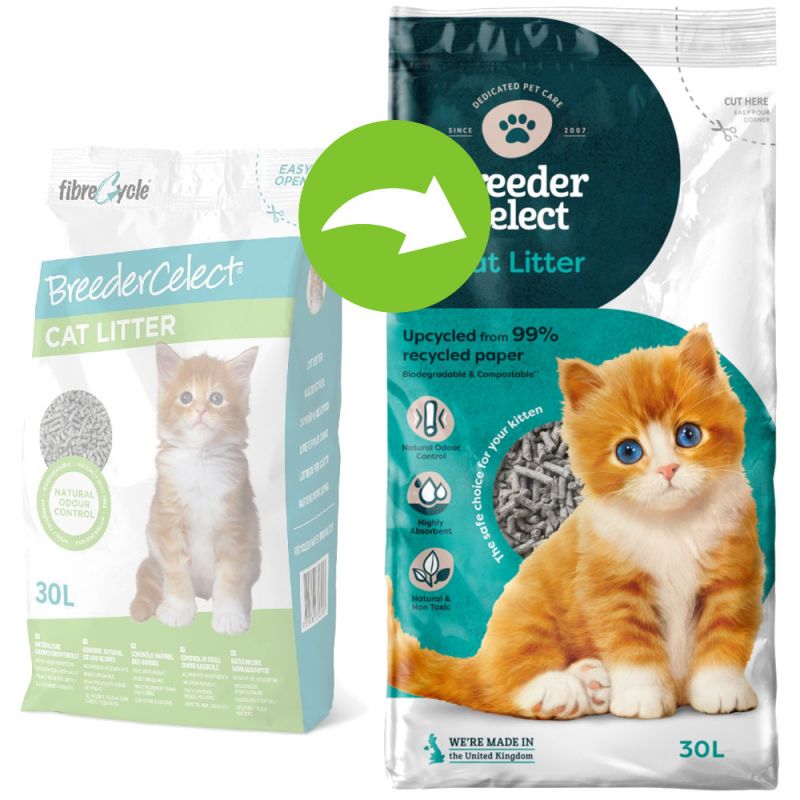 Breeder Celect - Paper Cat Litter