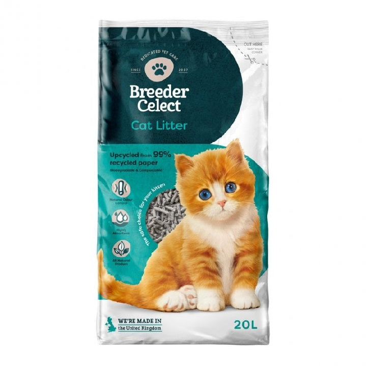 Breeder Celect - Paper Cat Litter