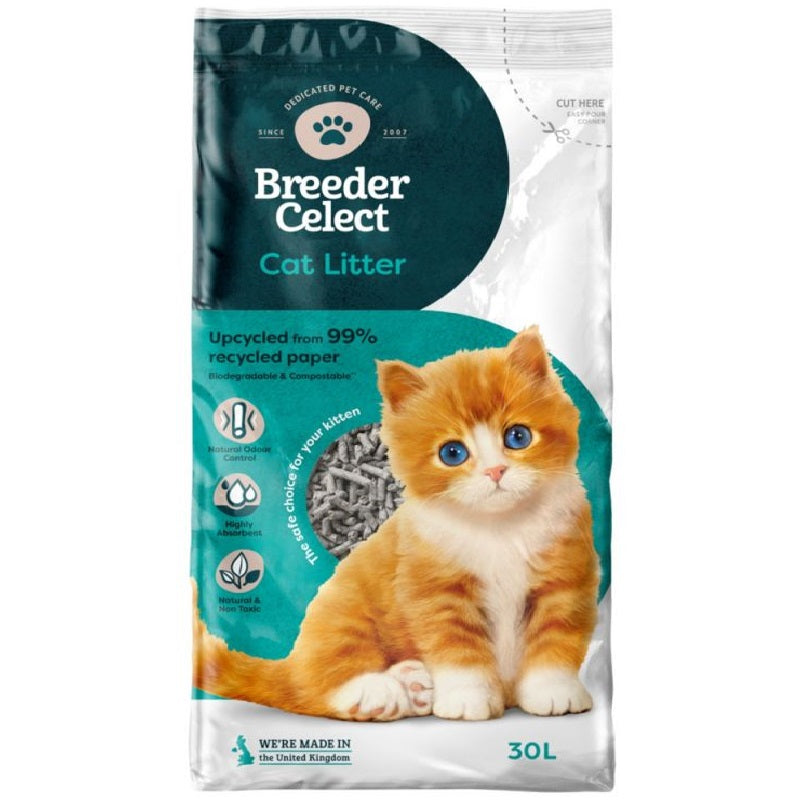 Breeder Celect - Paper Cat Litter