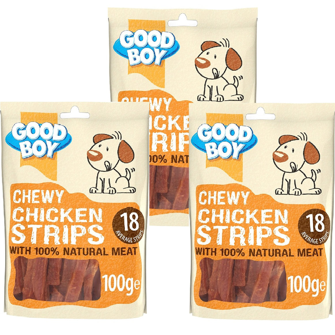 Good Boy - Chewy Chicken Strips (100g)