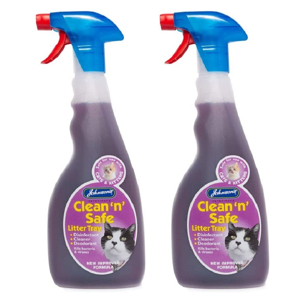 Johnsons - Clean 'n' Safe Litter Tray Spray