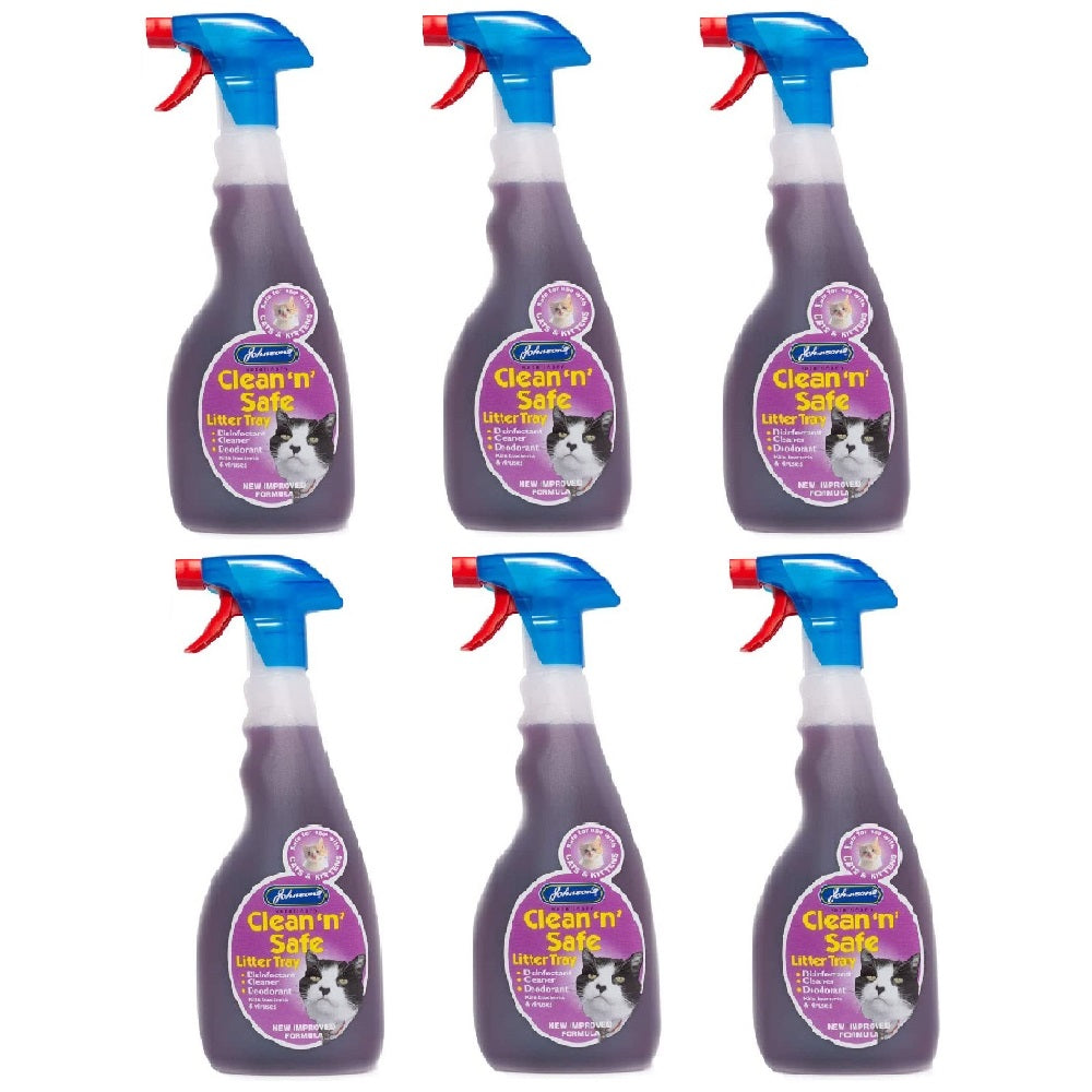 Johnsons - Clean 'n' Safe Litter Tray Spray