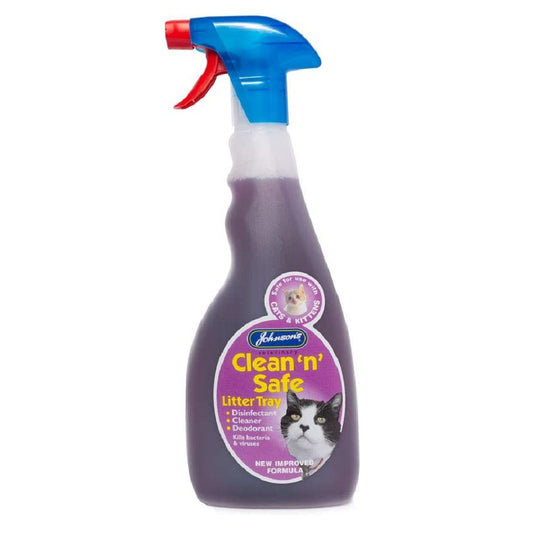 Johnsons - Clean 'n' Safe Litter Tray Spray