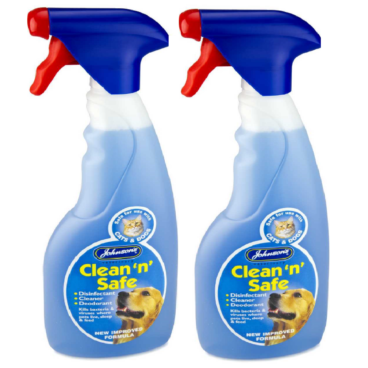 Johnsons - Clean 'n' Safe Dog & Cat Disinfectant Spray (500ml)