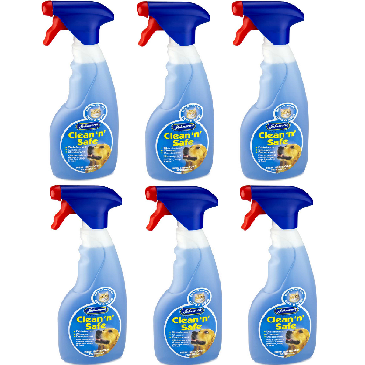 Johnsons - Clean 'n' Safe Dog & Cat Disinfectant Spray (500ml)