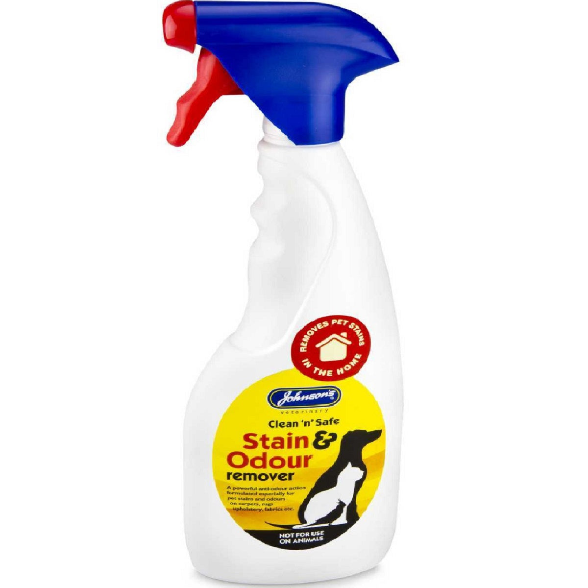 Johnsons - Clean 'n' Safe Stain & Odour Remover Spray (500ml)