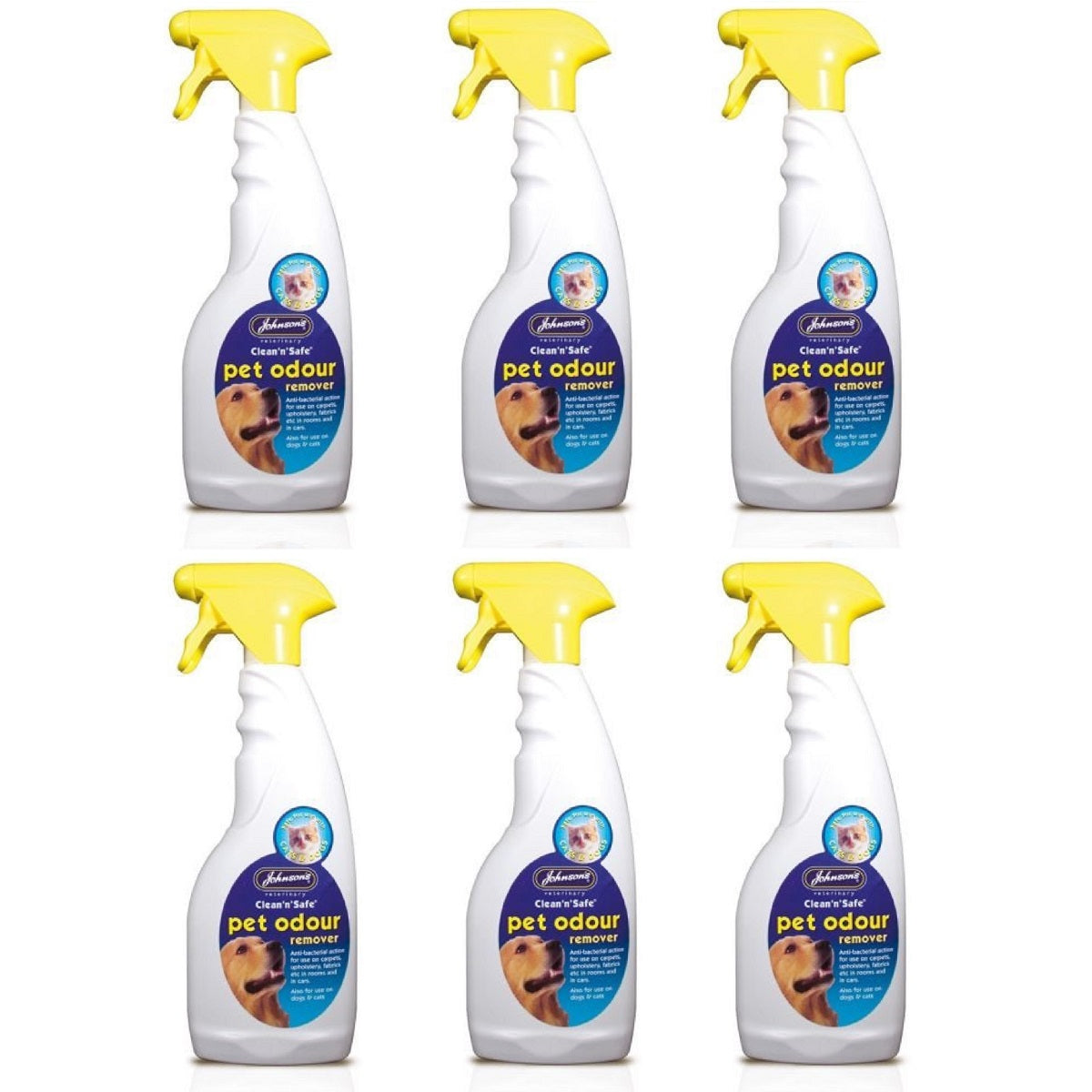 Johnsons - Clean 'n' Safe Pet Odour Remover Spray (500ml)