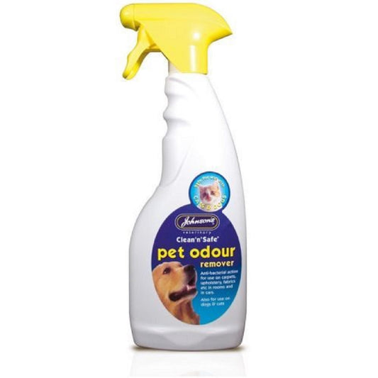 Johnsons - Clean 'n' Safe Pet Odour Remover Spray (500ml)
